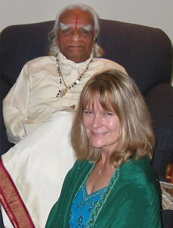 B.K.S. Iyengar and Jenny Otto